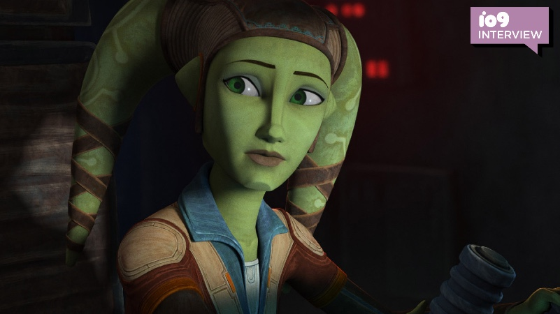 En visuell visning av en ung Hera Syndulla iført lag fra Star Wars: The Bad Batch.